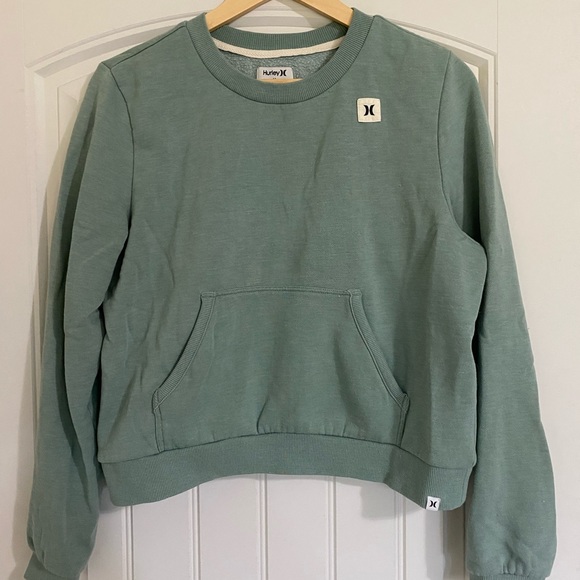 Green Hurley Jumper - size M - Picture 1 of 1